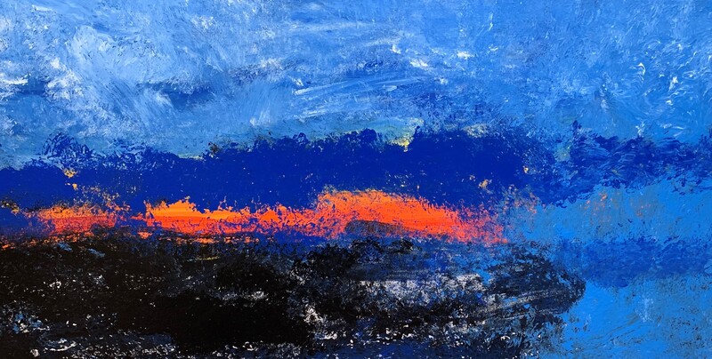 Sunrise Over the Shadow 48x24